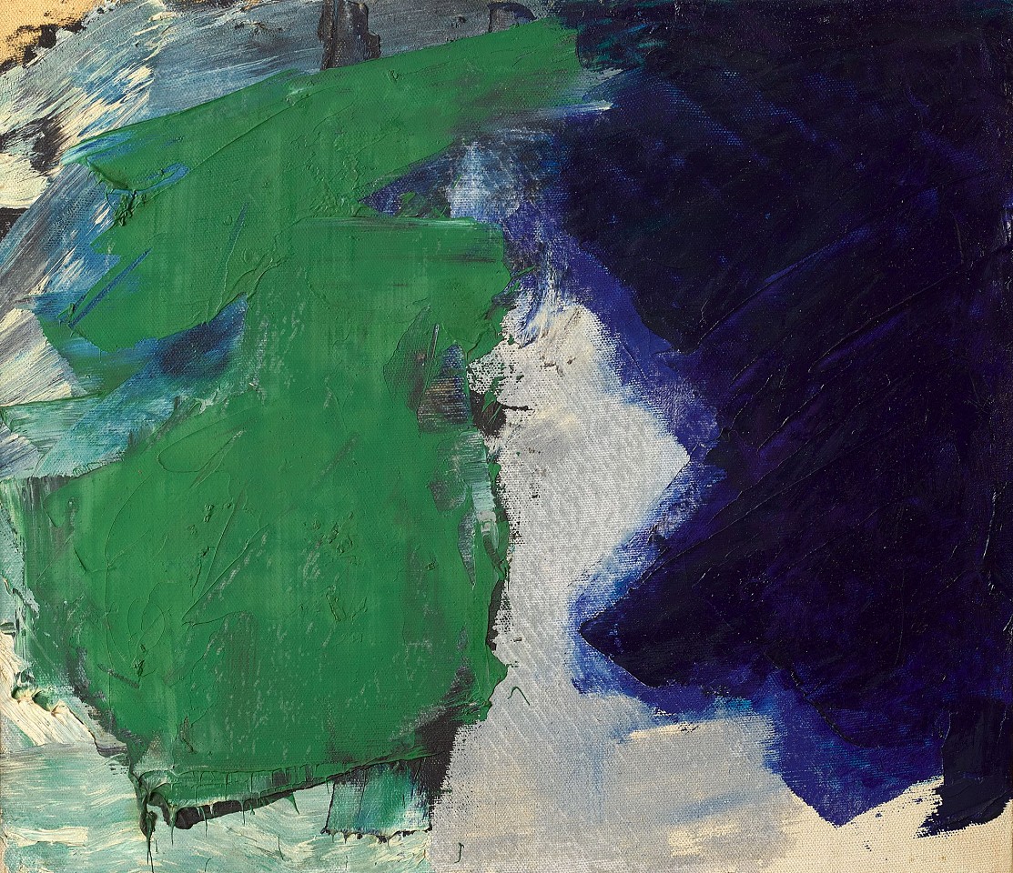 Yvonne Thomas, Top Green, 1961
Oil on canvas, 15 x 17 in. (38.1 x 43.2 cm)
THO-00045