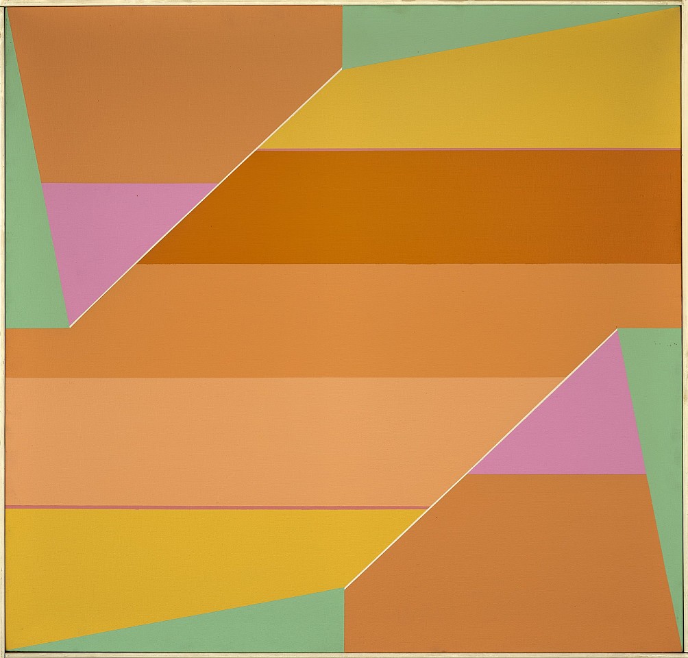 Larry Zox, Green Rotation, 1964
Acrylic on canvas, 40 1/2 x 42 1/4 in. (102.9 x 107.3 cm)
ZOX-00103