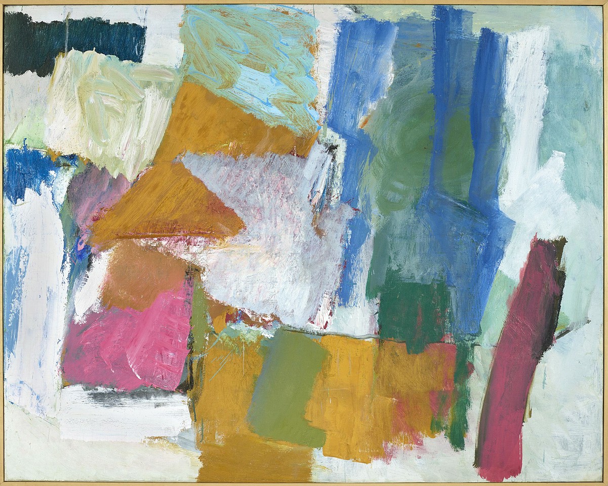 Yvonne Thomas, Untitled | SOLD, 1954
Oil on canvas, 39 1/2 x 50 in. (100.3 x 127 cm)
THO-00011