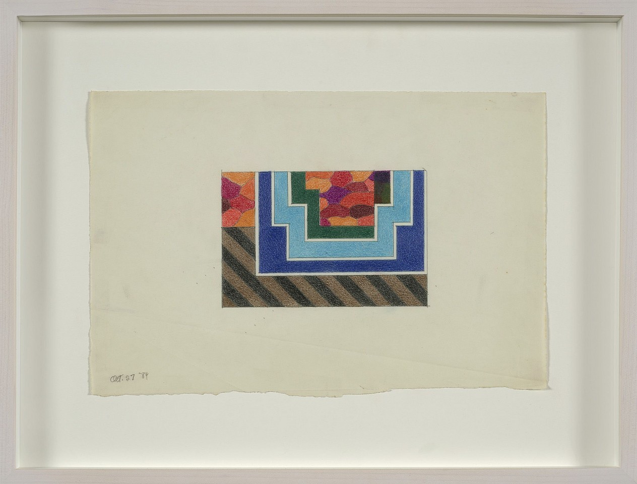 Mary Dill Henry, Untitled (October 27), 1984
Prismacolor and graphite on paper, 9 x 13 1/2 in. (22.9 x 34.3 cm)
MHEN-00173