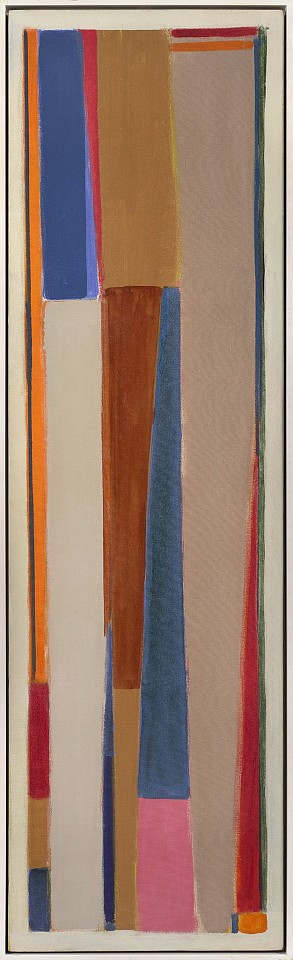 John Opper, Untitled (#5-67), 1967
Acrylic on canvas, 72 x 21 in. (182.9 x 53.3 cm)
OPP-00003