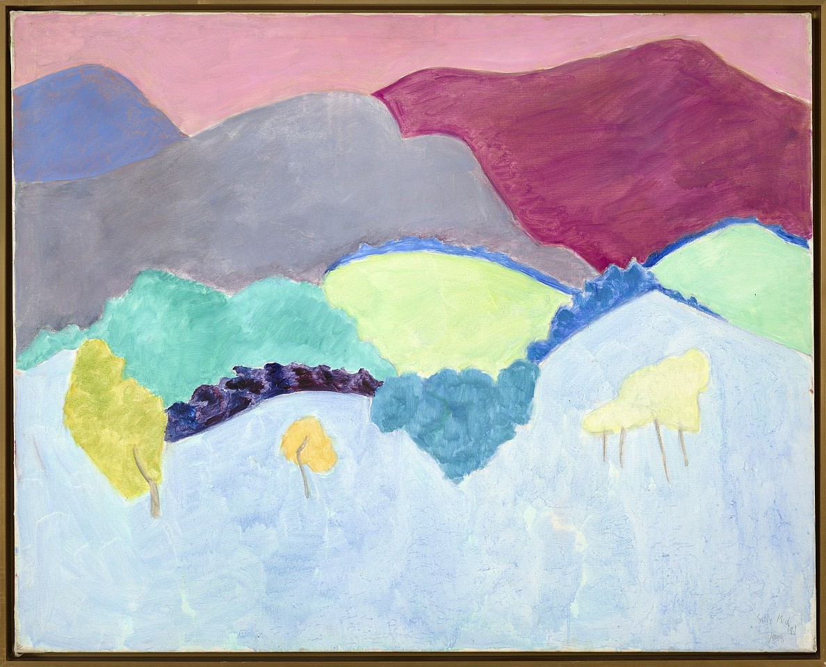 Sally Michel Avery, Hills and Fields | SOLD, 1988
Oil on canvas, 40 x 50 in. (101.6 x 127 cm)
AVER-00012