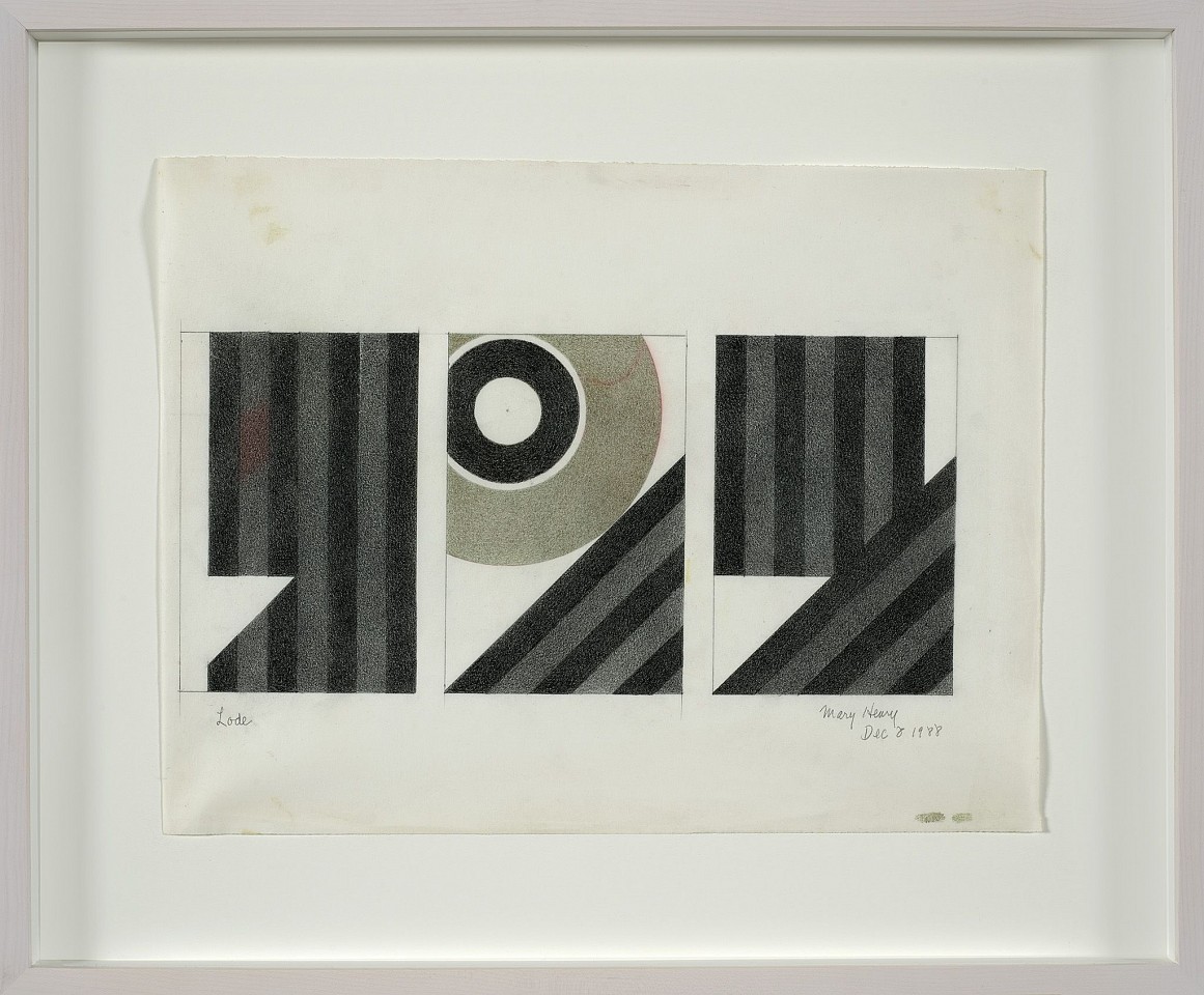 Mary Dill Henry, Lode, 1988
Prismacolor and graphite on paper, 11 3/8 x 14 7/8 in. (28.9 x 37.8 cm)
MHEN-00178