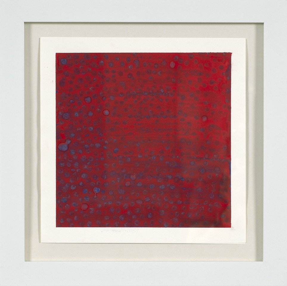 Rochelle Caper, Untitled, c. 2000 - 2015
Gouache on paper, 10 x 10 in. (25.4 x 25.4 cm)
RCAP-00005