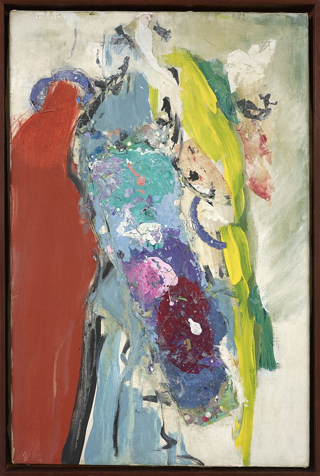 Libbie Mark, Untitled Collage Painting, c. 1965
Acrylic and paper collage on canvas, 30 1/8 x 20 1/8 in. (76.5 x 51.1 cm)
MARK-00009