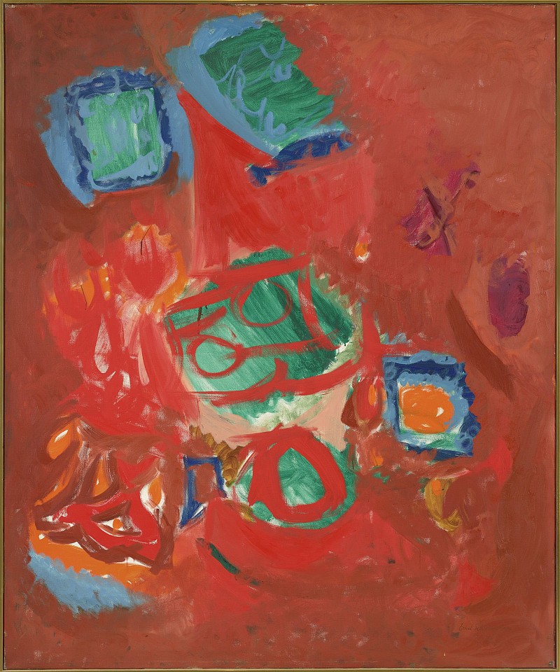 Ethel Schwabacher, Return No. 3, 1957
Oil on canvas, 60 x 50 in. (152.4 x 127 cm)
SCHW-00024