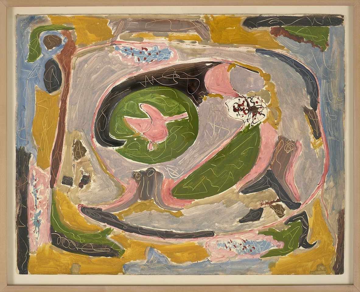 Betty Parsons, Untitled | SOLD, c. 1950
Gouache on paper, 23 x 29 in. (58.4 x 73.7 cm)
PARS-00015