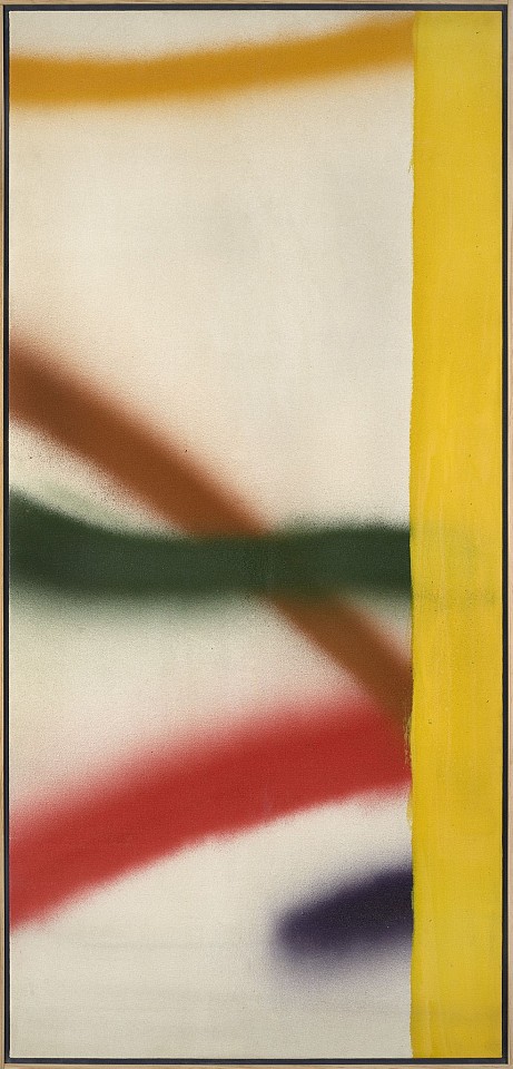 Dan Christensen, Untitled, 1969
Acrylic on canvas, 62 1/8 x 29 1/2 in. (157.8 x 74.9 cm)
CHR-00320