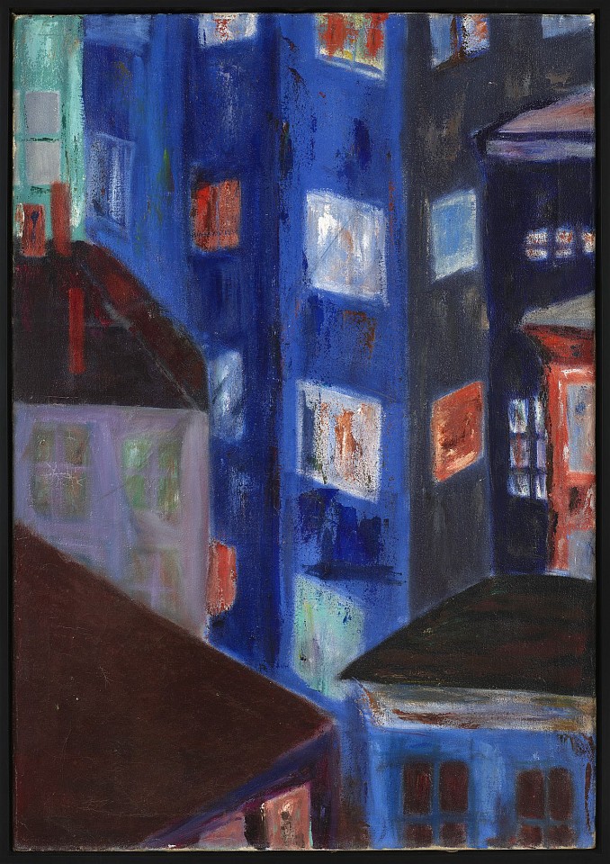 Yvonne Pickering Carter, Windows, c. 1965
Oil on canvas, 36 x 25 in. (91.4 x 63.5 cm)
YPC-00013