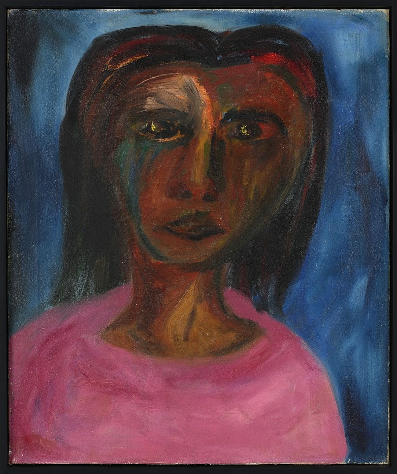 Yvonne Pickering Carter, Untitled (Portrait of a Woman), c. 1965
Oil on canvas, 24 x 20 in. (61 x 50.8 cm)
YPC-00018
