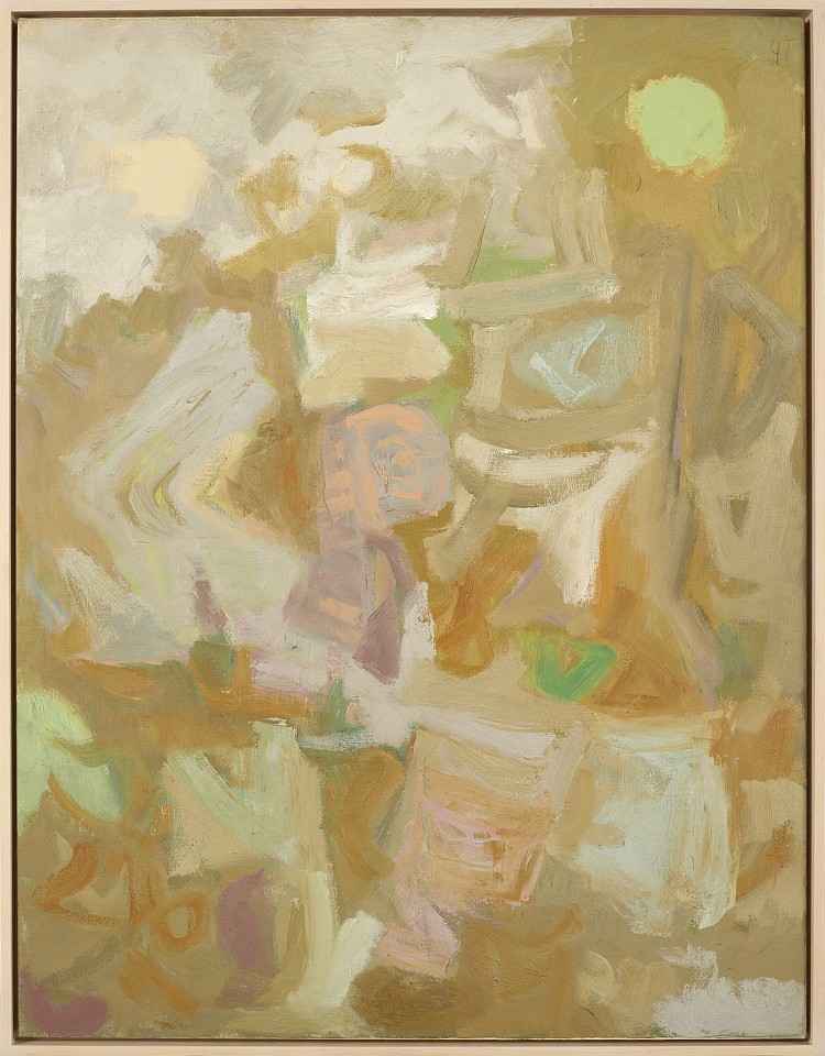 Yvonne Thomas, Untitled | SOLD, 1956
Oil on canvas, 51 5/8 x 39 7/8 in. (131.1 x 101.3 cm)
THO-00099