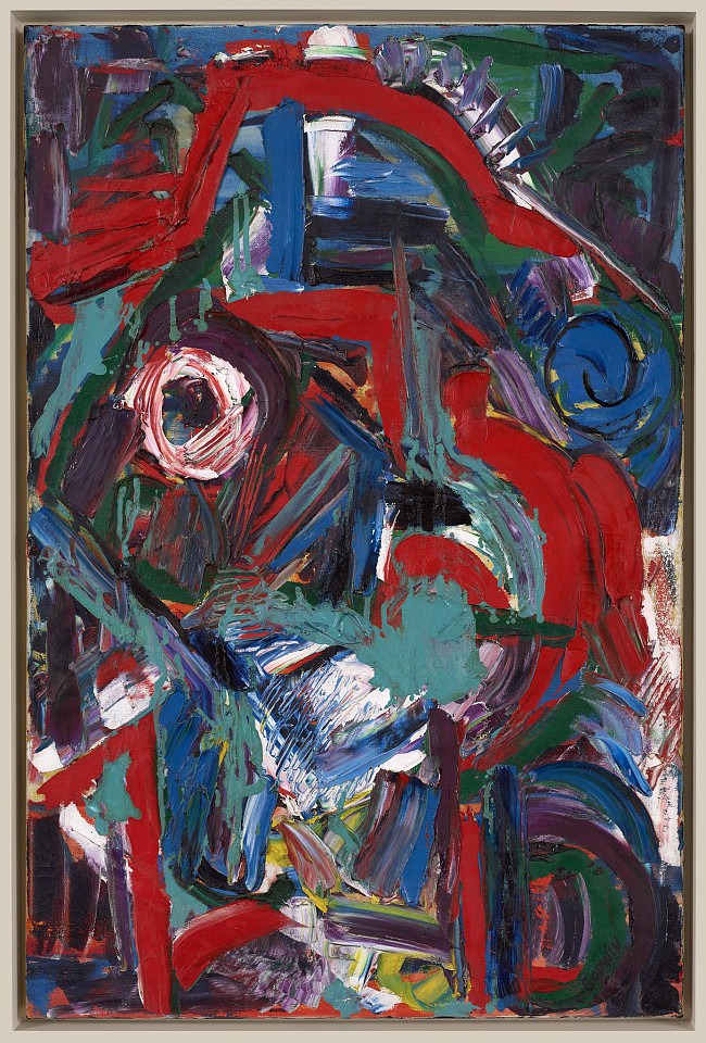 Judith Godwin, Indian | SOLD, 1953
Oil on canvas, 36 x 24 in. (91.4 x 61 cm)
GOD-00104