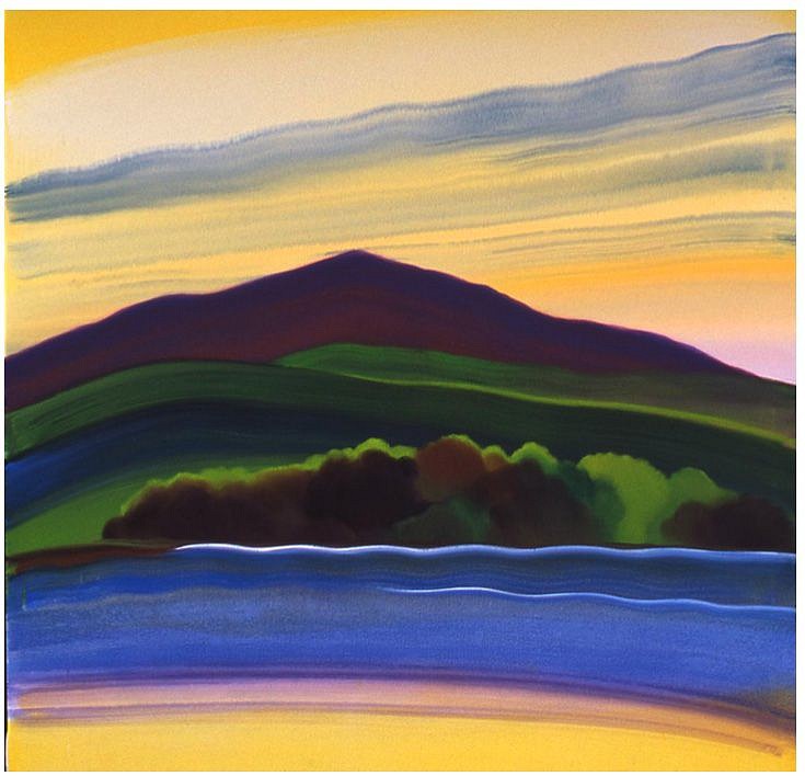 Elizabeth Osborne, Mt Katadihn, 1999
Oil on canvas, 60 x 60 in. (152.4 x 152.4 cm)
OSB-00189