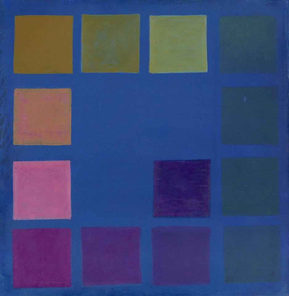Yvonne Thomas, Squares, 1965
Oil on canvas, 48 3/4 x 48 in. (123.8 x 121.9 cm)
THO-00133