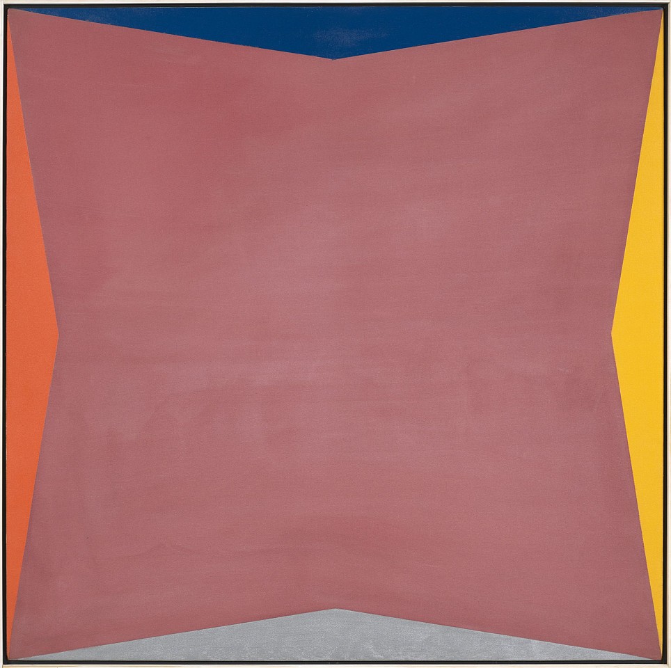 Larry Zox, Untitled, c. 1969
Acrylic on canvas, 50 x 49 1/2 in. (127 x 125.7 cm)
ZOX-00032