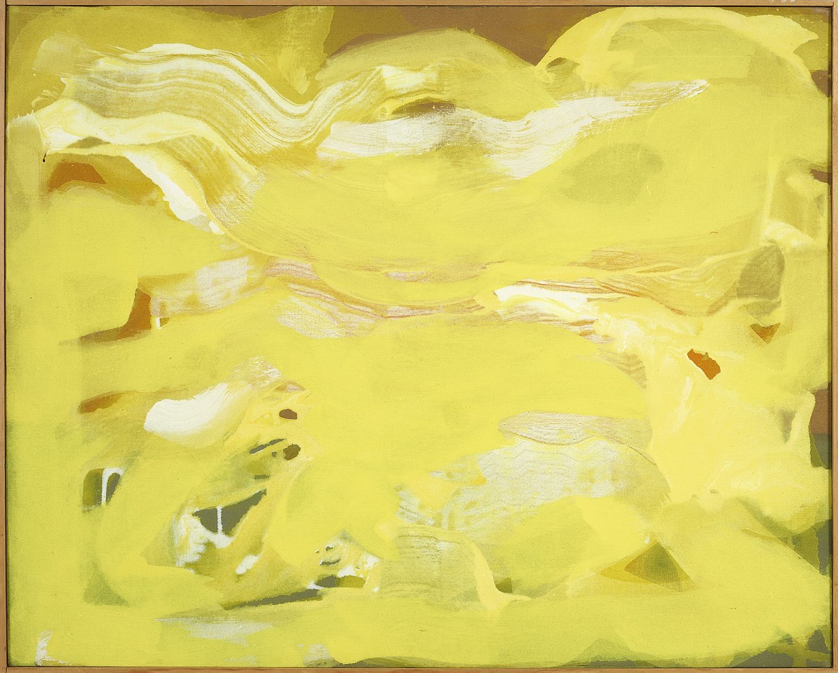 Yvonne Thomas, Yellow Series IV, 1975
Acrylic on canvas, 32 x 40 in. (81.3 x 101.6 cm)
THO-00234
