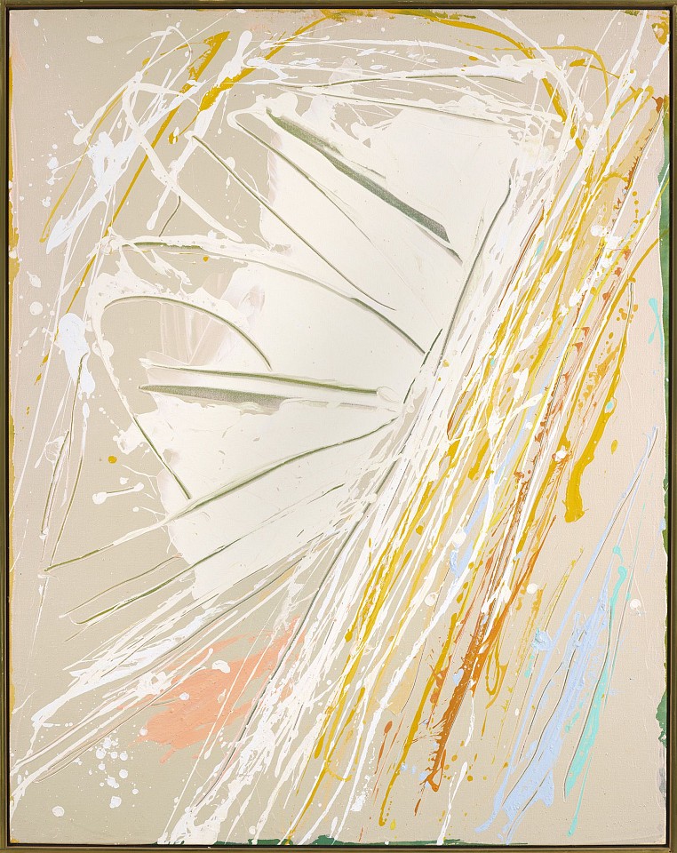 Dan Christensen, Pioneer Flier, 1984
Acrylic on canvas, 62 1/2 x 49 1/2 in. (158.8 x 125.7 cm)
CHR-00346