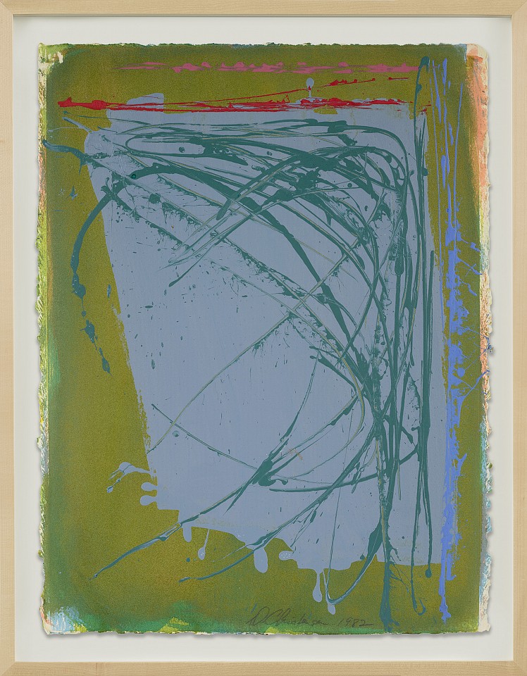 Dan Christensen, Untitled, 1982
Acrylic on paper, 30 1/4 x 22 3/4 in. (76.8 x 57.8 cm)
CHR-00251