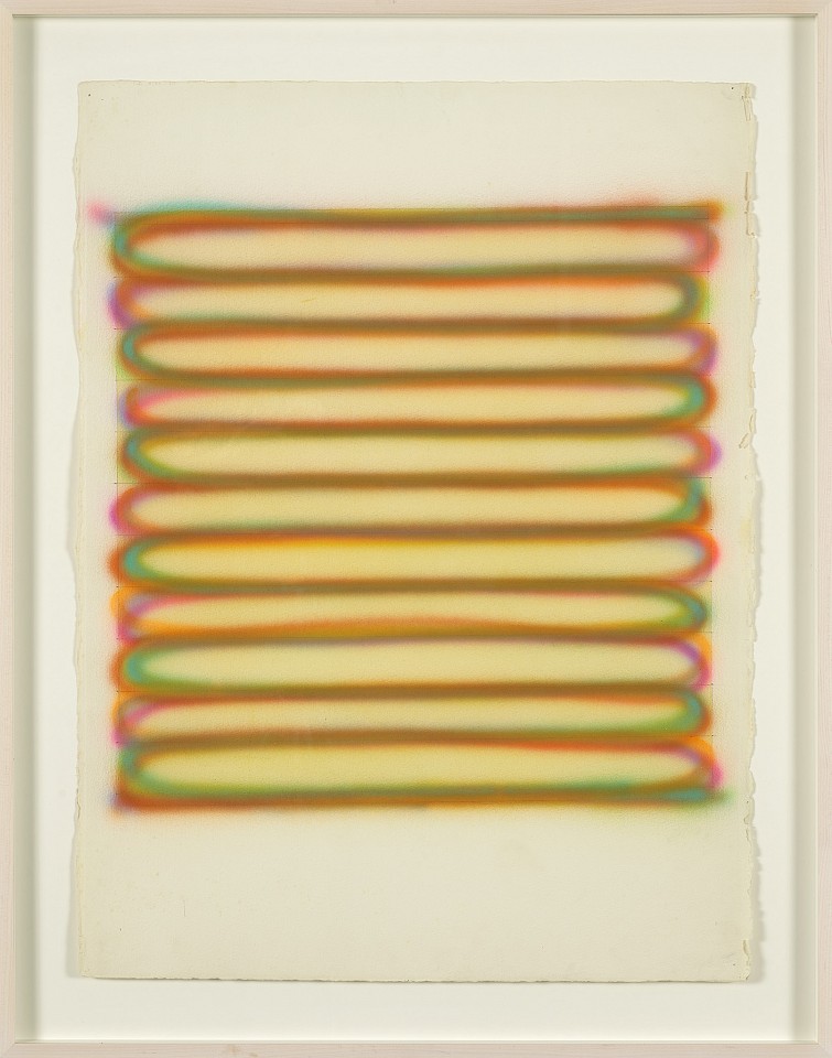 Dan Christensen, Untitled, 1968
Acrylic on Arches paper, 30 1/4 x 22 in. (76.8 x 55.9 cm)
CHR-00289