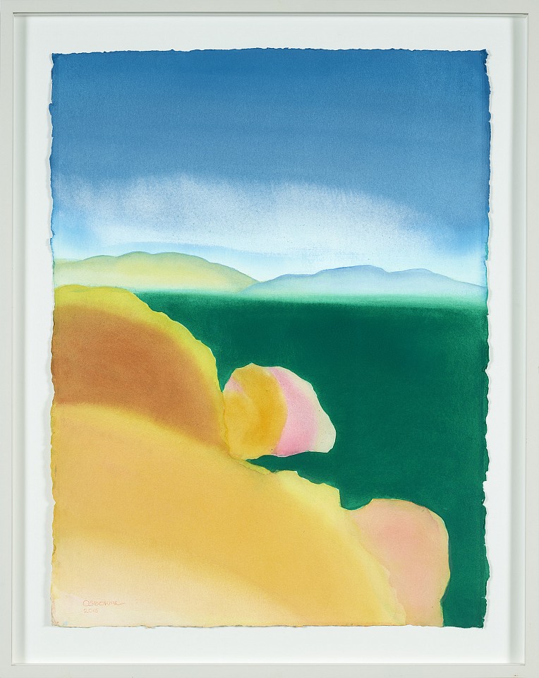 Elizabeth Osborne, Green Sea, 2015
Watercolor on paper, 22 x 30 in. (55.9 x 76.2 cm)
OSB-00405