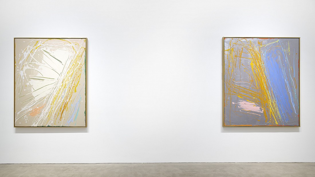 Dan Christensen: Calligraphic Stains & Scrapes (Paintings from 1977 to 1984) - Installation View