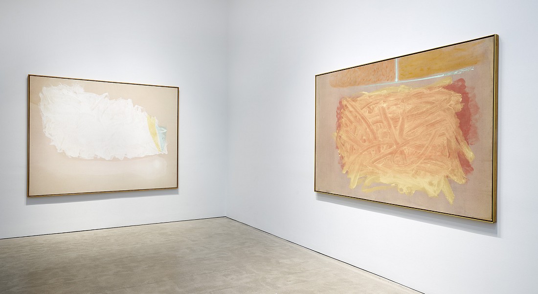 Dan Christensen: Calligraphic Stains & Scrapes (Paintings from 1977 to 1984) - Installation View