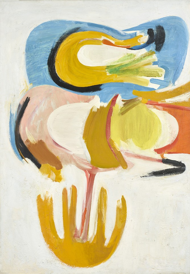 Jean Cohen, March Day, 1963
Oil on linen, 50 x 35 in. (127 x 88.9 cm)
JCOH-00014