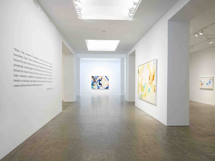 Alice Baber: Reverse Infinity - Installation View