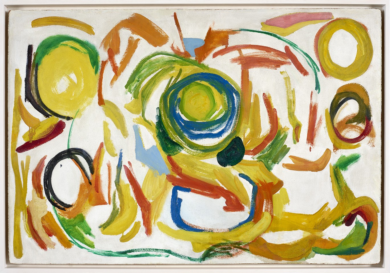 Jean Cohen, Untitled (Winter '54), 1954
Oil on masonite, 33 x 48 in. (83.8 x 121.9 cm)
JCOH-00011