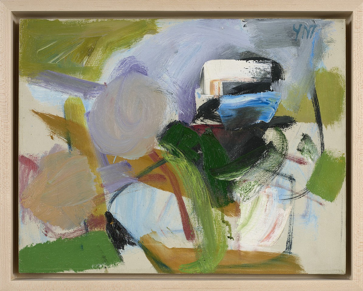 Yvonne Thomas, The Captain | SOLD, 1958
Oil on canvas, 14 x 18 in. (35.6 x 45.7 cm)
THO-00134