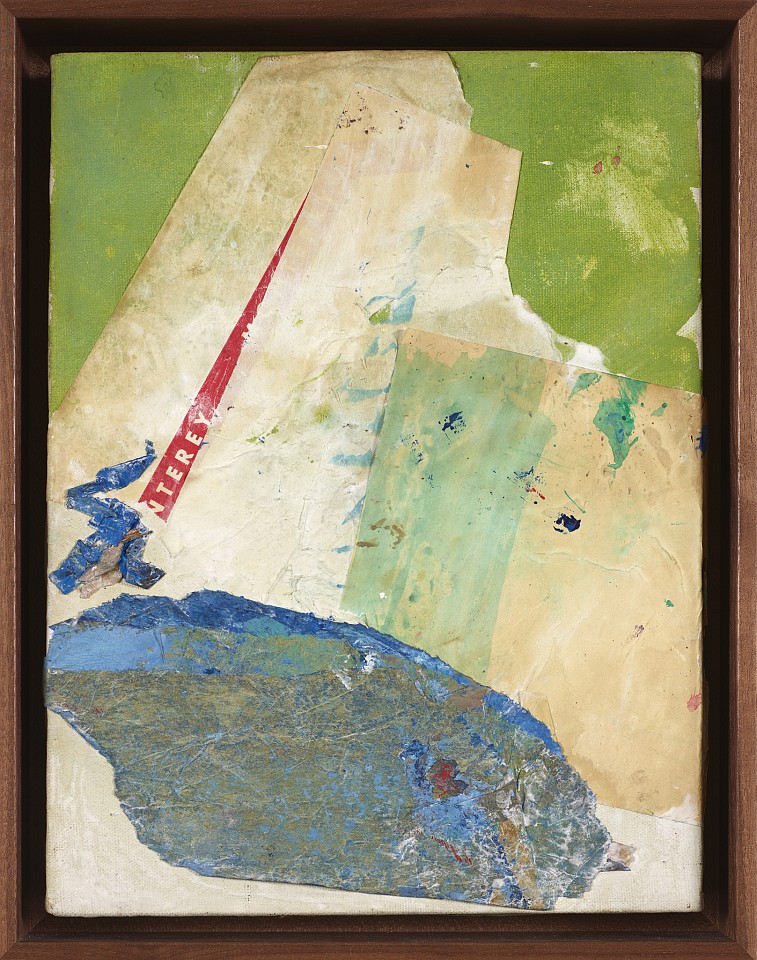 Libbie Mark, Untitled Collage Painting, c. 1965
Acrylic and collage on canvas, 12 x 9 1/4 in. (30.5 x 23.5 cm)
MARK-00027