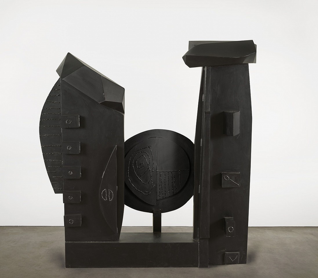 Dorothy Dehner, Portal, 1990
Painted black steel, 60 x 50 x 32 in. (152.4 x 127 x 81.3 cm)
DEH-00019