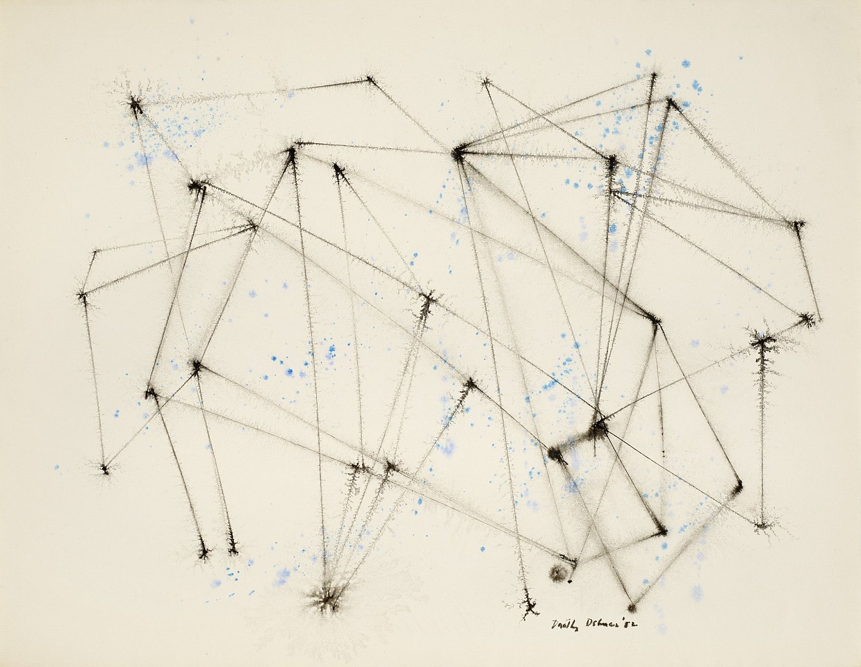 Dorothy Dehner, #6 Just Lines, 1952
Ink and watercolor on paper, 15 7/8 x 20 1/4 in. (40.3 x 51.4 cm)
DEH-00045