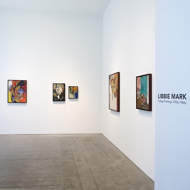 Libbie Mark: Collage Paintings (1950s to 1960s) - Installation View