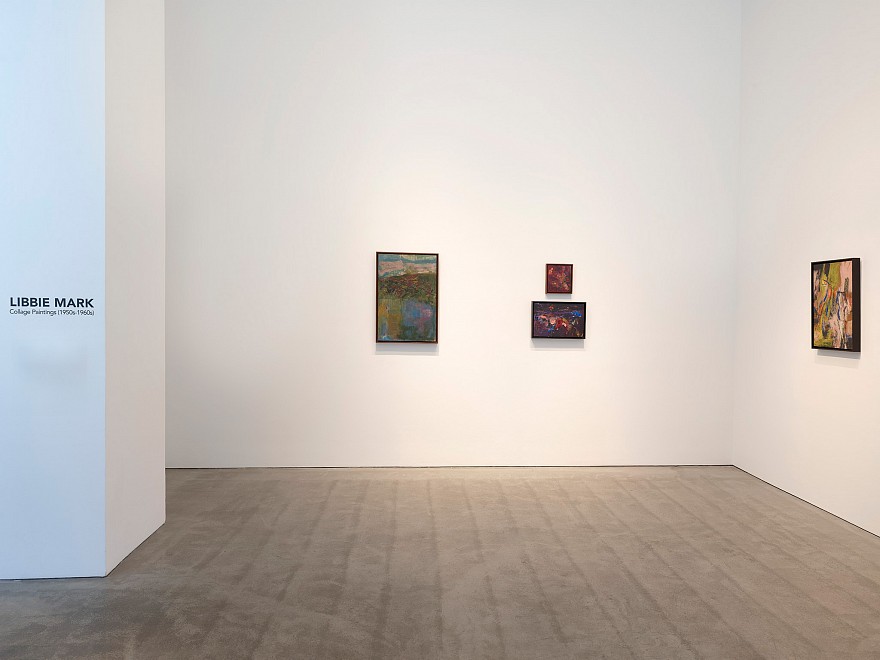 Libbie Mark: Collage Paintings (1950s to 1960s) - Installation View