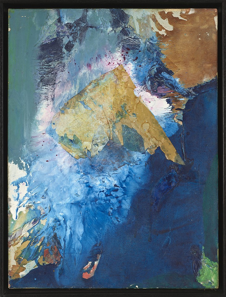 Libbie Mark, Untitled Collage Painting, c. 1965
Acrylic and paper collage on canvas, 24 1/8 x 18 in. (61.3 x 45.7 cm)
MARK-00030