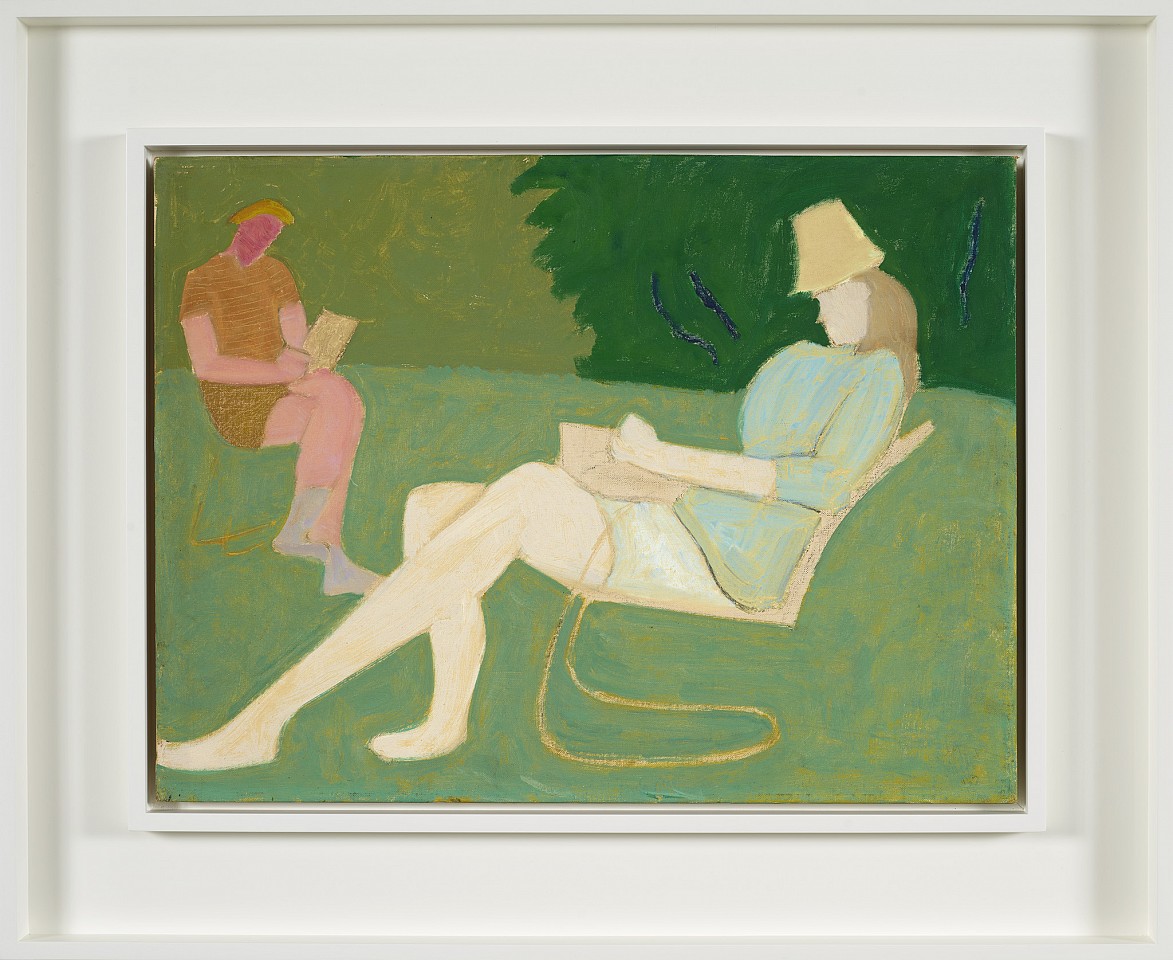 Sally Michel Avery, Father and Daughter | SOLD, 1963 
Oil on canvas board, 18 x 24 in.
AVER-00013