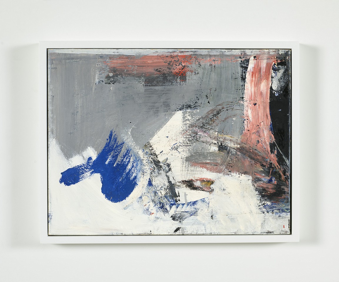 Pat Passlof, Untitled, 1956
Oil on linen, 12 1/4 x 16 in.
PAS-00001