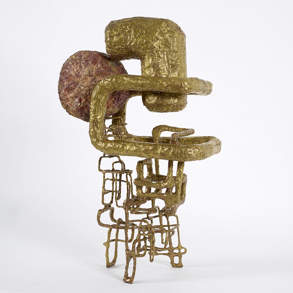 Ibram Lassaw, Ouroboros, 1967
Bronze, 36 1/2 x 24 1/2 x 13 in.
LAS-00005