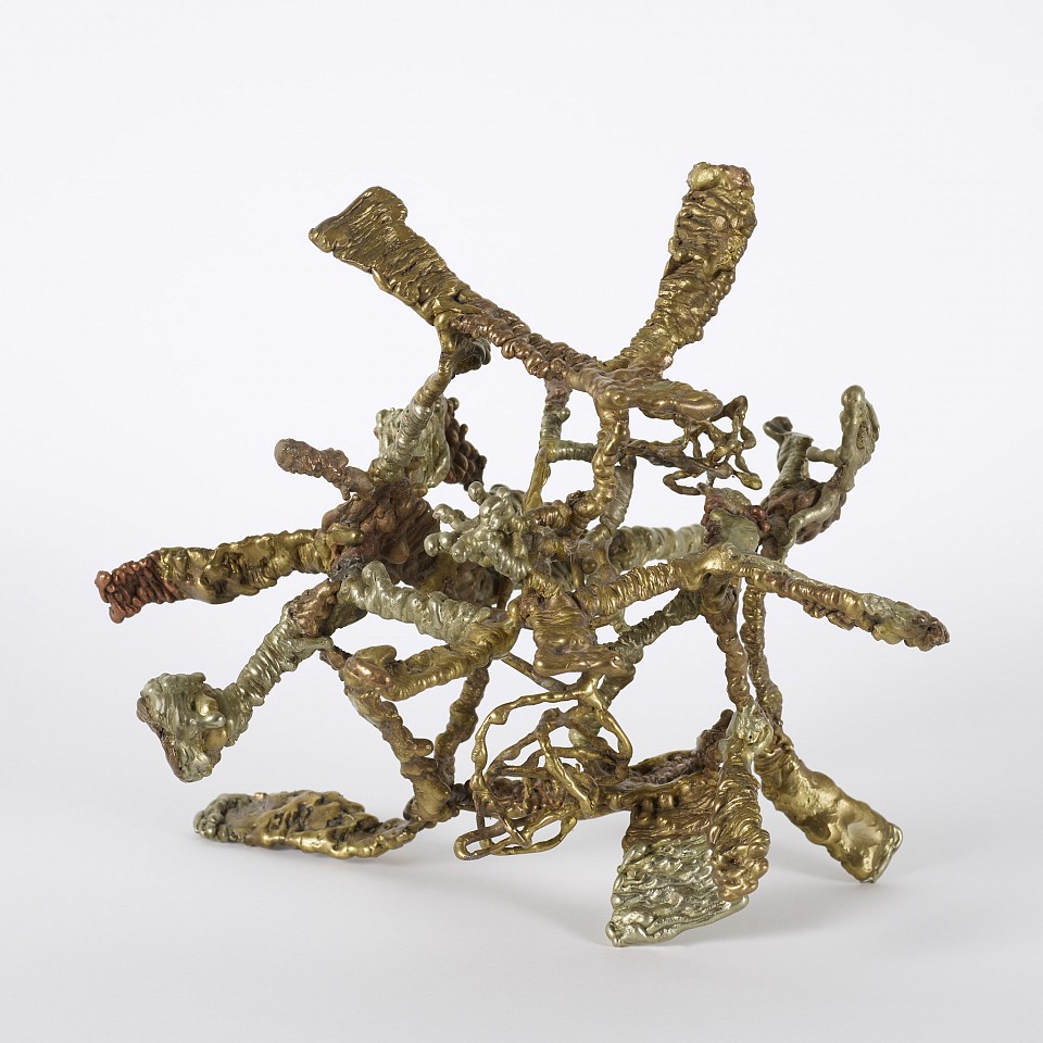 Ibram Lassaw, Erato, 1991
Bronze, 11 x 11 1/2 x 12 in.
LAS-00006